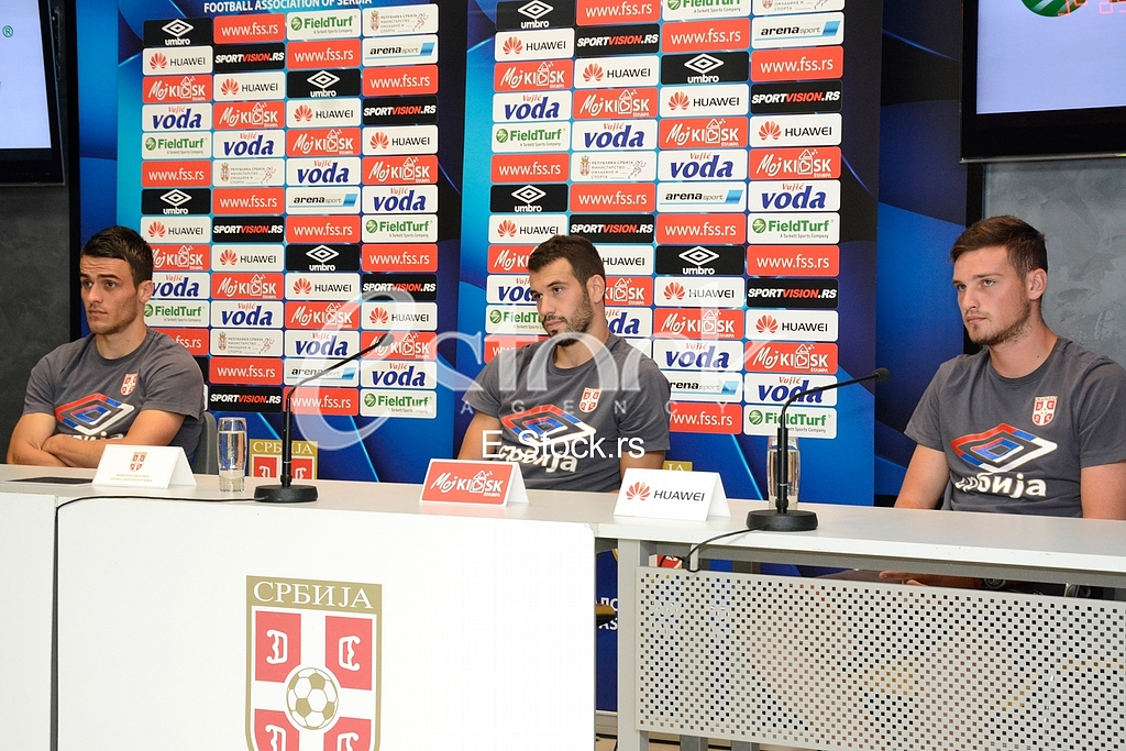 home of football, Stara Pazova Press conference