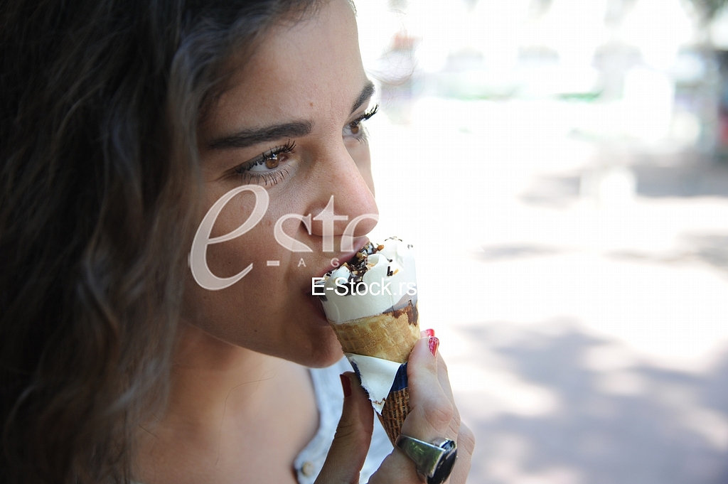 Ice cream on Belgrade streets