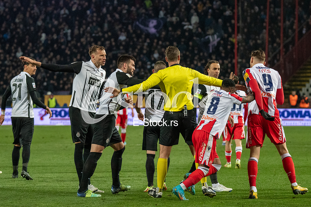 Fudbal - Super liga Srbije: Crvena zvezda - Partizan