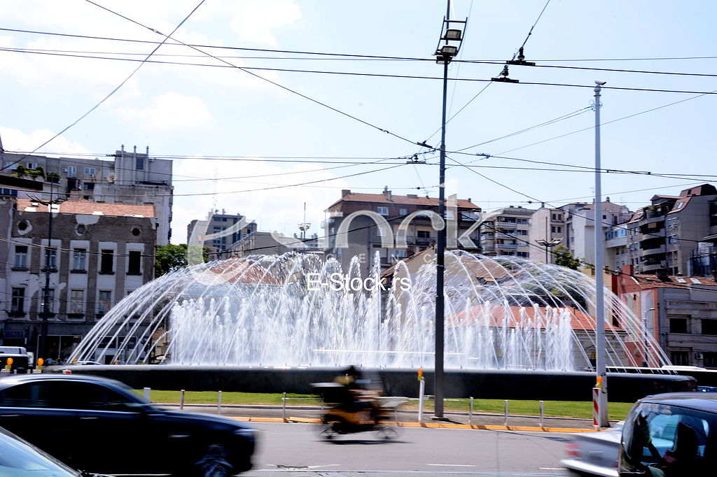 Fountain in Belgrade