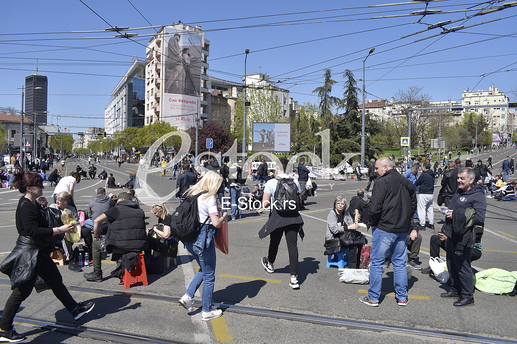 Blokada Beograda 13. April