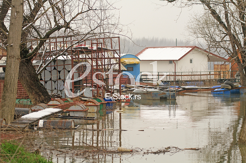 Reka Sava, izlivanje, visok vodostaj kod Beograda