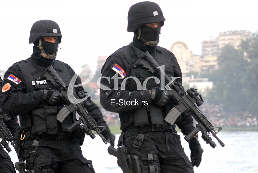 Serbian Police Special Forces Operators