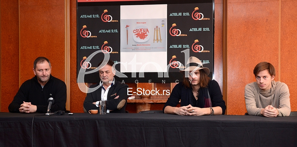 Press conference, theatrical play 