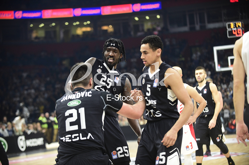 Nikola Jankovic Rashawn Thomas Marcus Taylor Paige Crvena zvezda Partizan