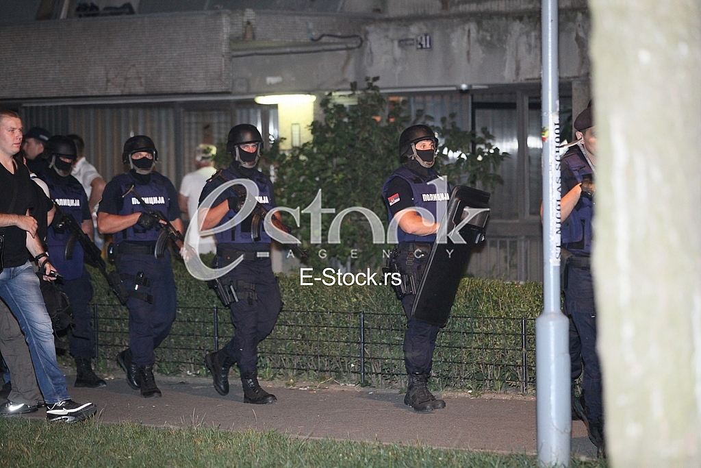 The shooting in New Belgrade The shooting in New Belgrade