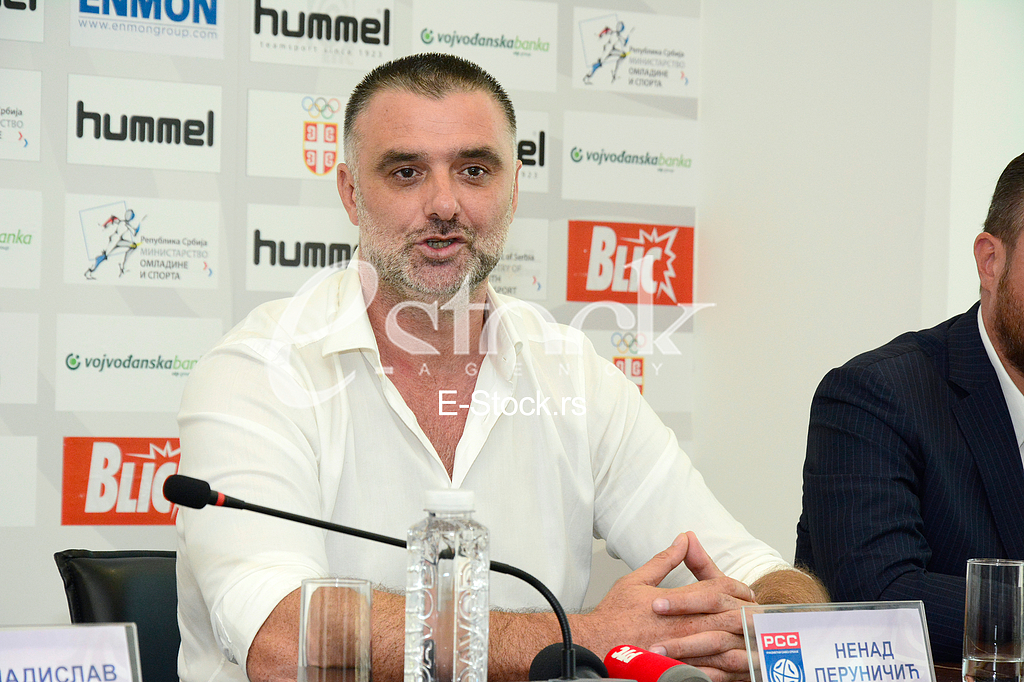 Nenad Perunucic became the coach of the national team of Serbia at handball, Photo E-Stock Aleksandar Baclija
