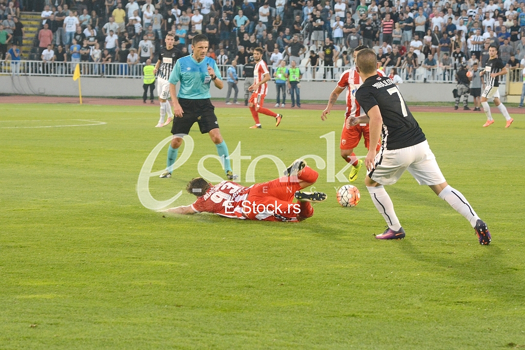 derby Red Star vs. Partisan, Partisan stadium