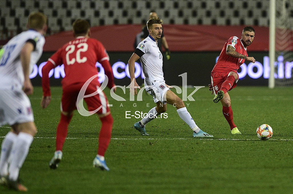 Aleksandar Kolarov Srbija vs Luksemburg