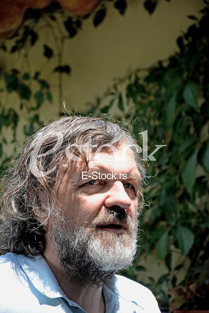  Emir Kusturica, Press conference about fourth music festival 