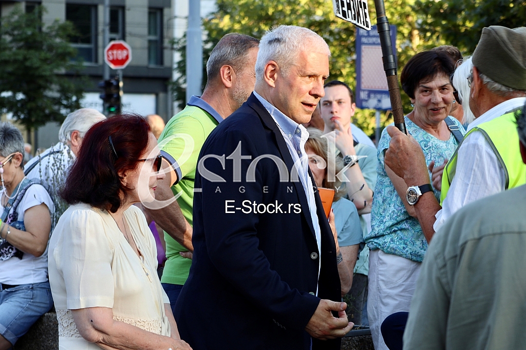 Vida Ognjenovic i Boris Tadic