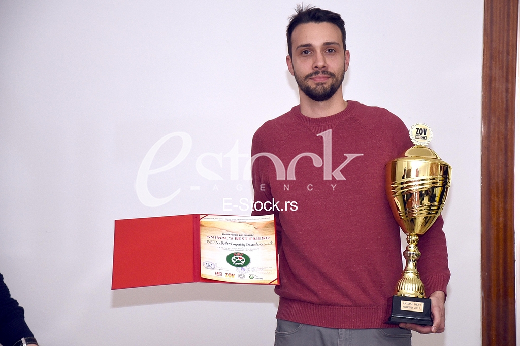 Animal's best friend award was given to Milos Djuricic
