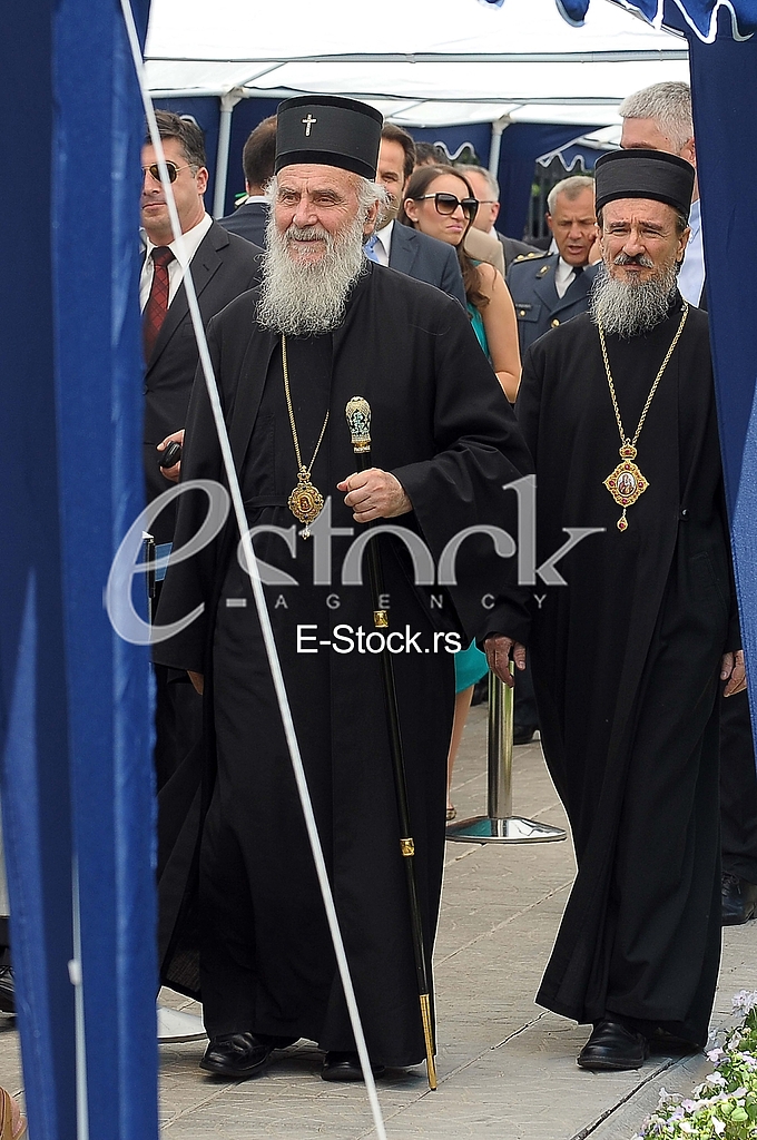 Patrijarh srpski gospodin Irinej i Atanasije Rakita