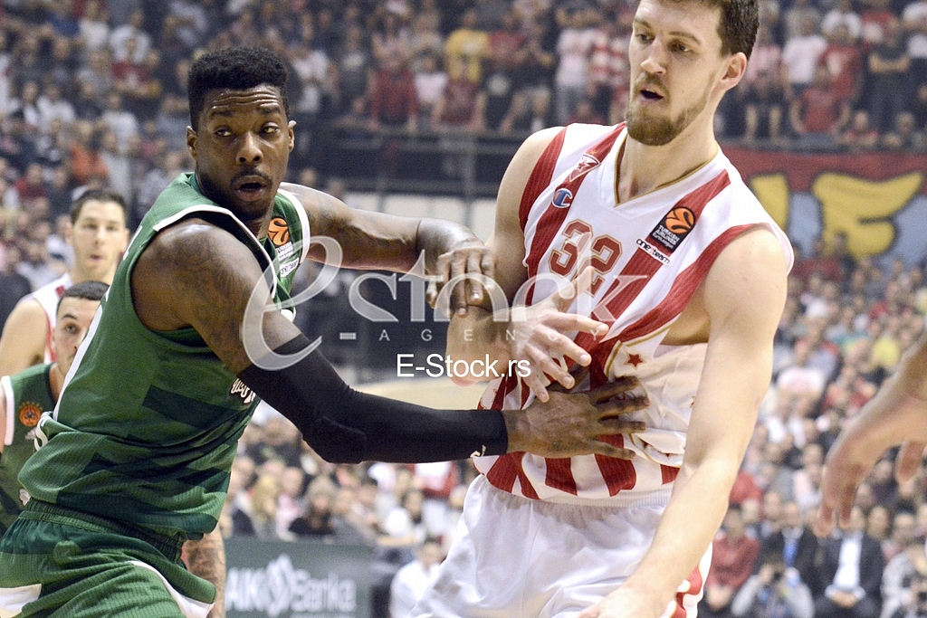 Red Star- Panathinaikos basketball game