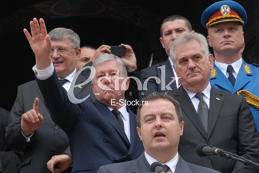 Burial of the remains of King Peter II Karadjordjevic