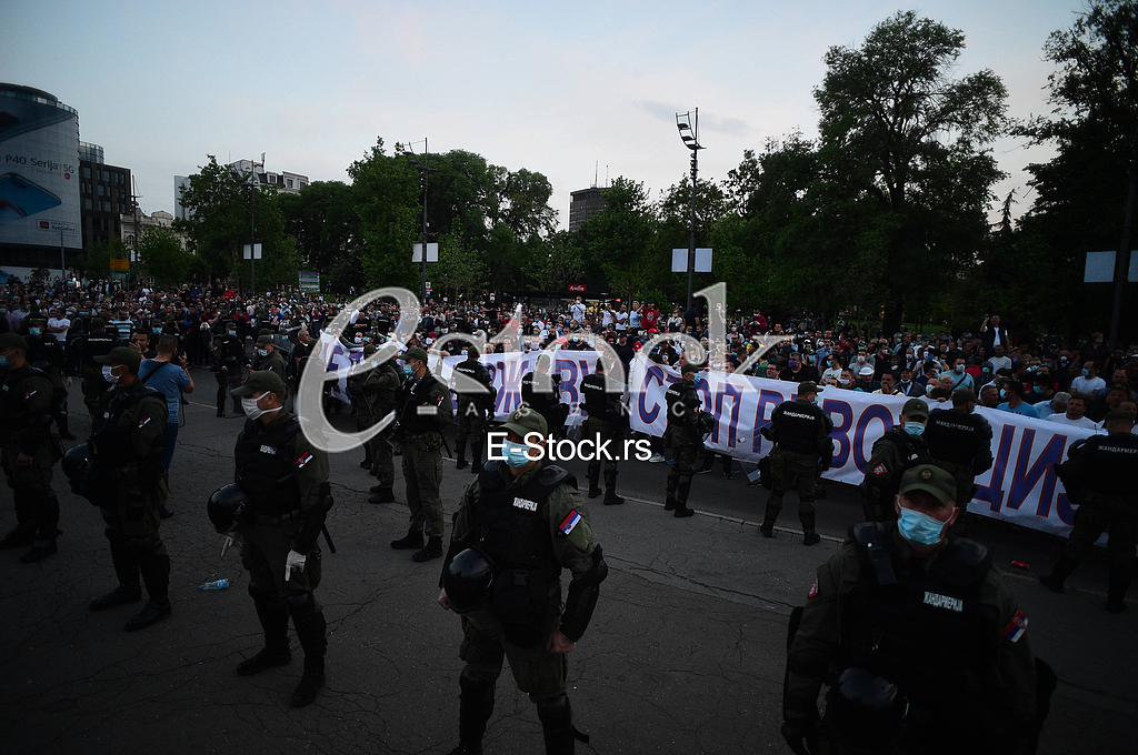 Protest vlasti i opozicije