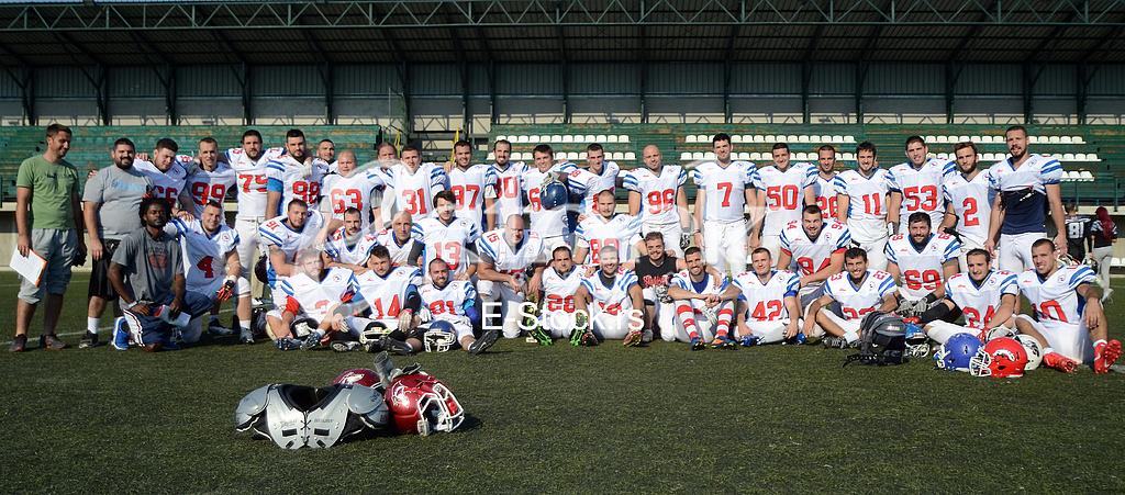American football match