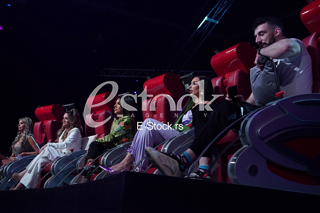 Zadrugovizija, Iva Grguric, Tijana Milentijevic, Sandra Afrika, Katarina Grujic, Nemanja Djeric Djekson