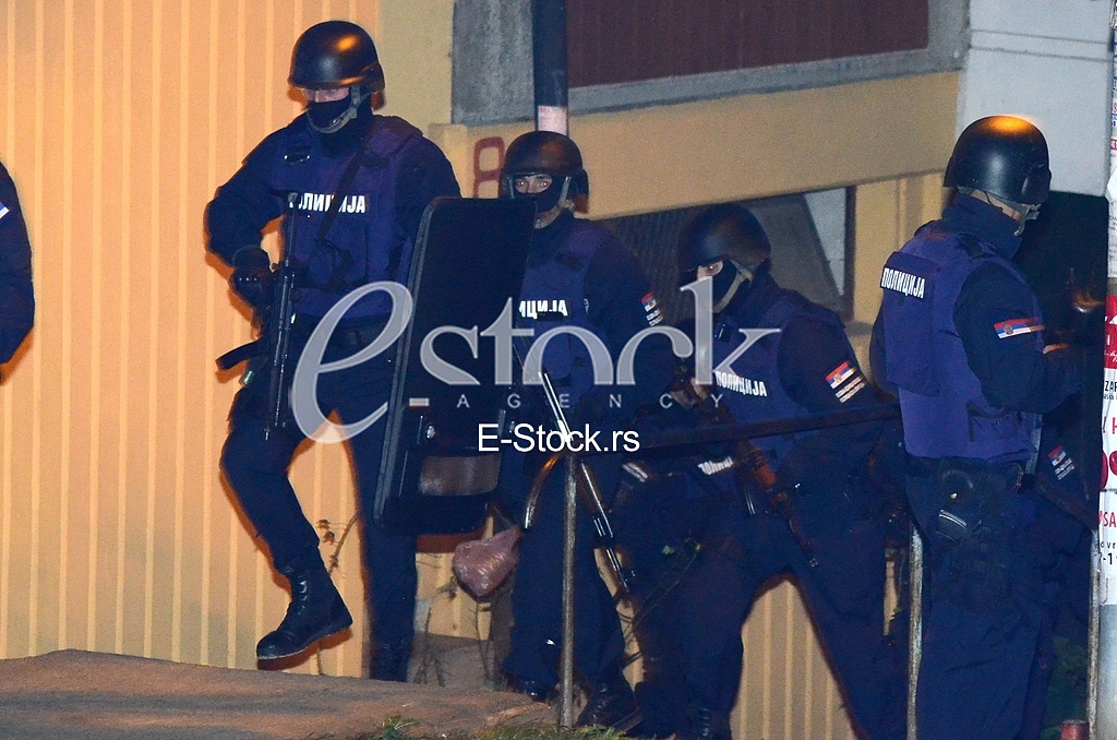 Police action in Zarkovo