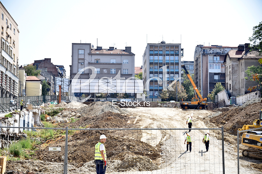 A death and accident at the construction site in Sarajevska Street