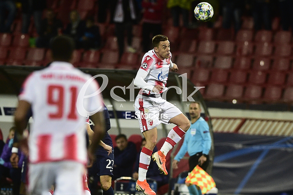 Milan Rodic Crvena zvezda vs Tottenham
