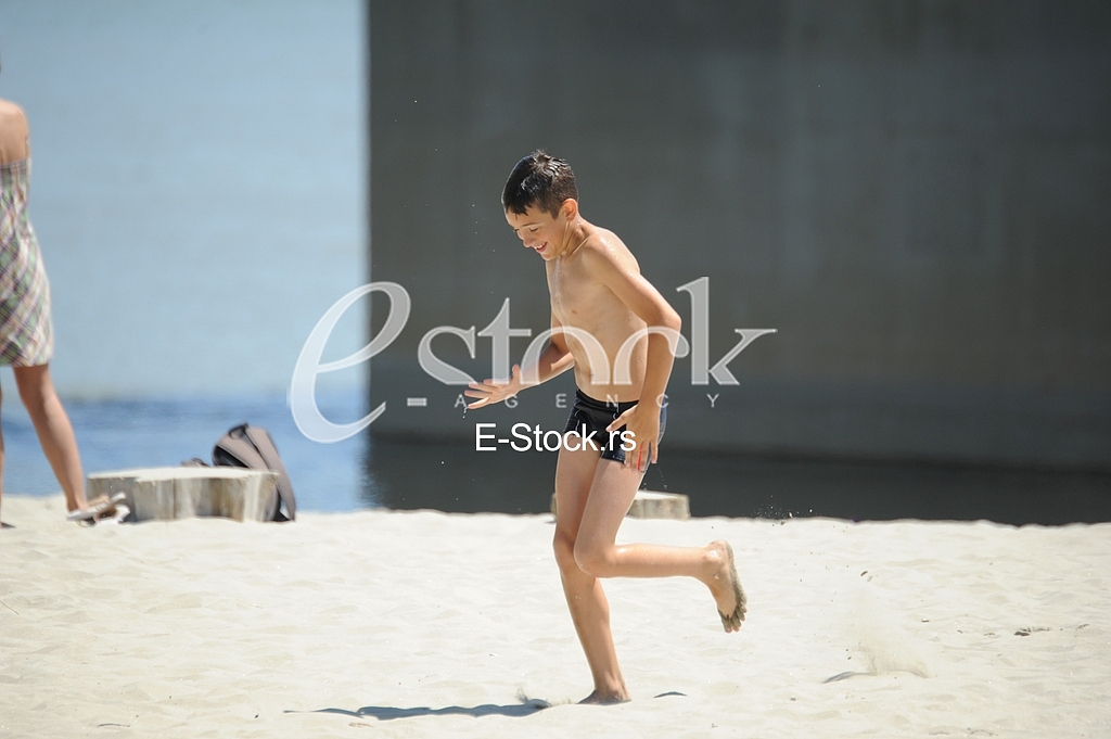 Exit camp and Strand beach