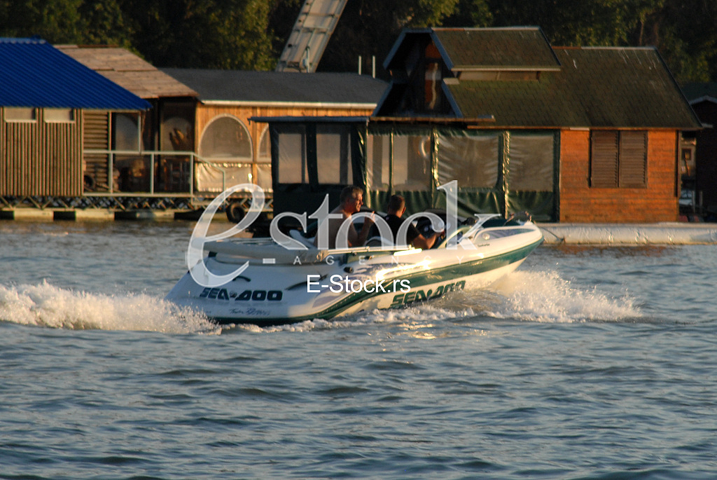  Driving a boat