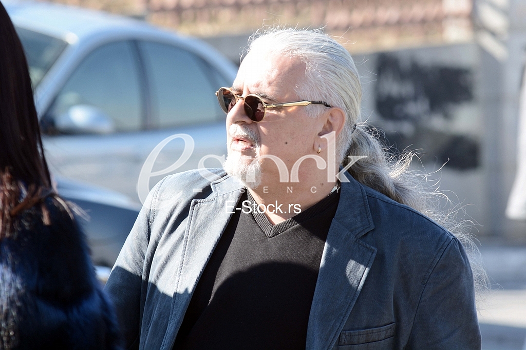Funeral of Milka Skoric, mother of popular singer, Mira Skoric.
