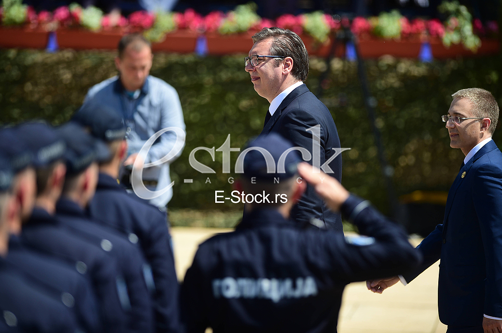 Aleksandar Vucic i Nebojsa Stefanovic