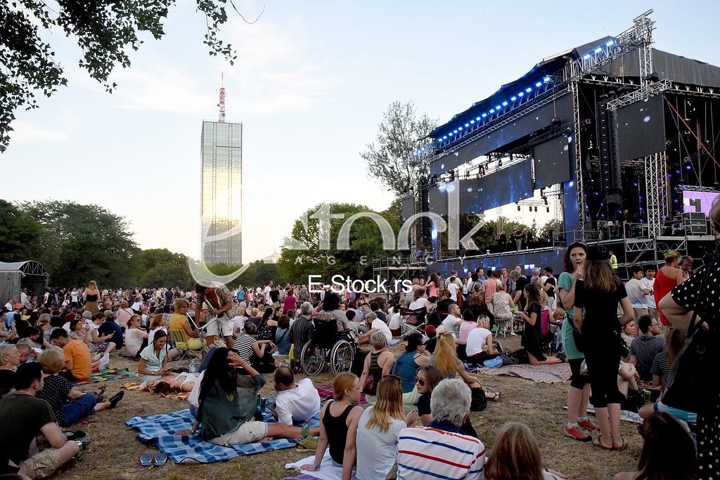 Open air concert,Belgrade Philharmonic Orchestra