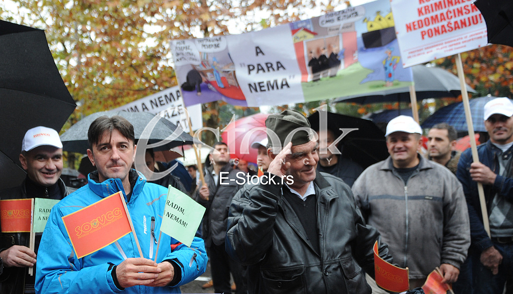 Strike of trade unions of public employees