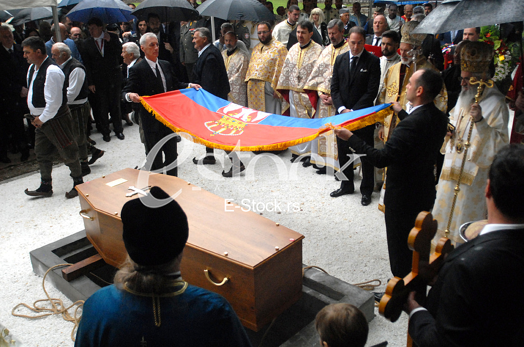 The funeral of Prince Aleksandar Karadjordjevic