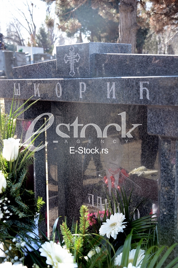 Funeral of Milka Skoric, mother of popular singer, Mira Skoric.