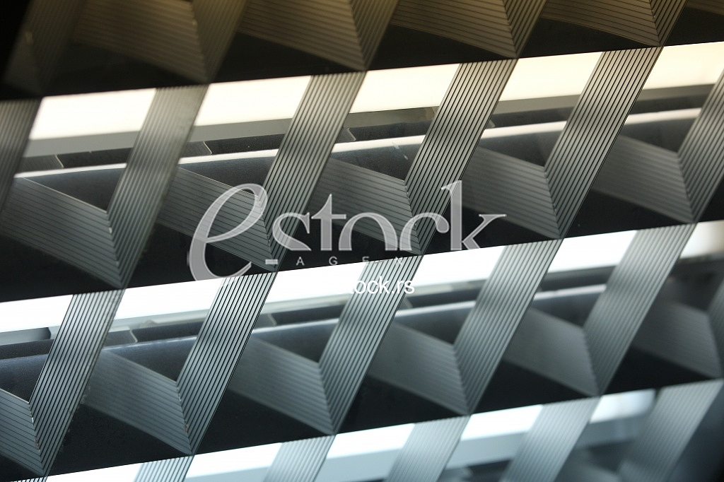 fluorescent lamp on the modern ceiling