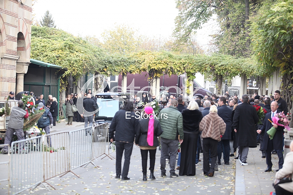 Sahrana Milka Milenija Mitrovic
