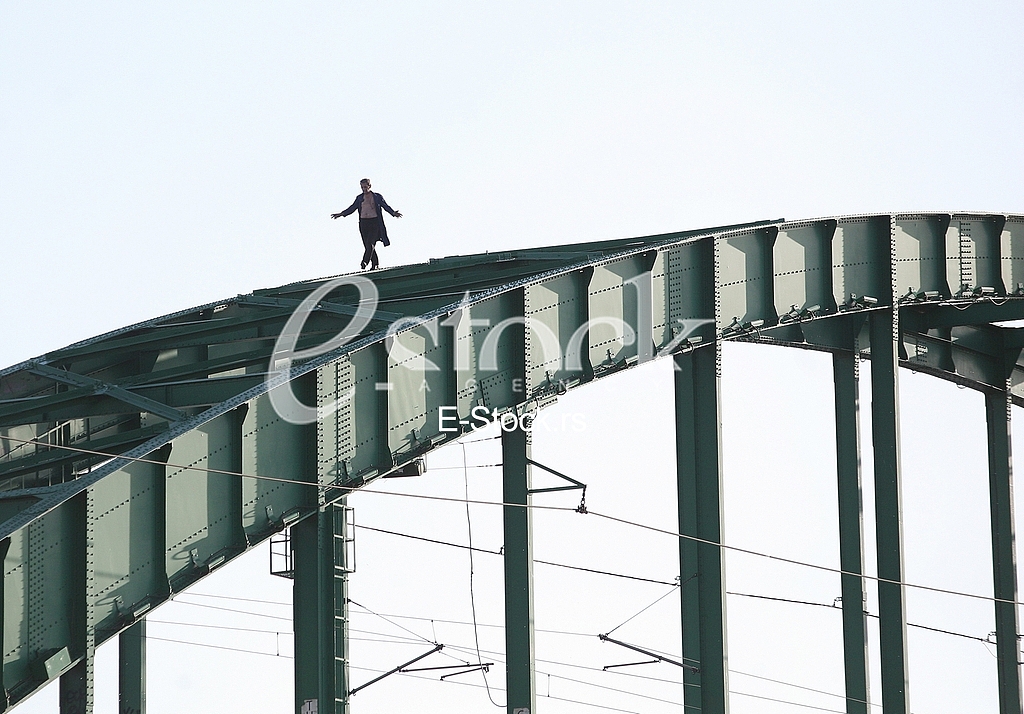 Suicide at Old Sava bridge