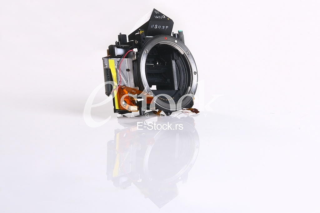 repair parts dslr camera, curtain, shutter, mirror box, viewfinder