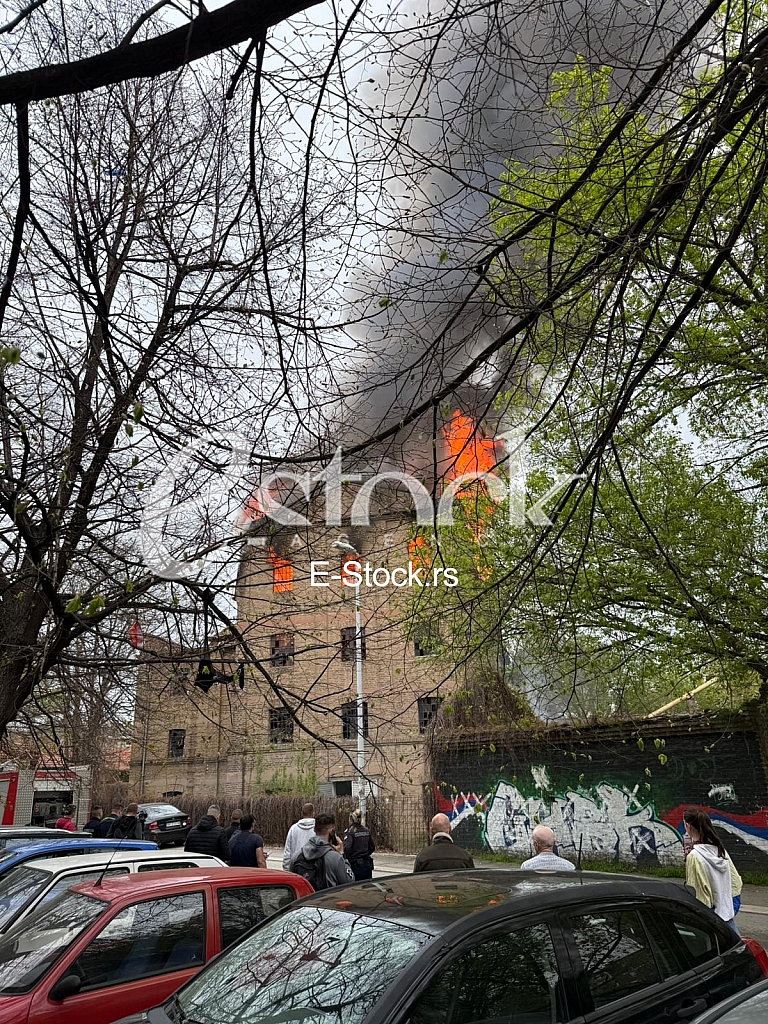 Pozar Stari mlin Obrenovac