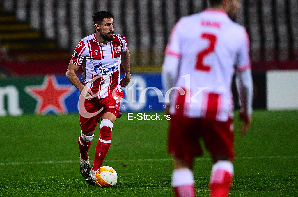 Milos Degenek Crvena zvezda vs Gent
