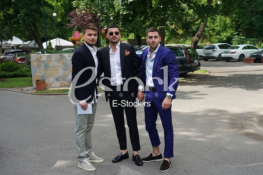 Fudbaler Aleksandar Mitrovic svadba