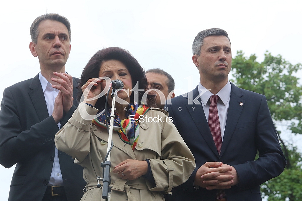 Protest political opposition in Serbia Protest political opposition in Serbia