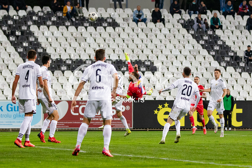 FUDBAL- 13. kolo Ling Long Super lige Srbije: Čukarički - Vojvodina