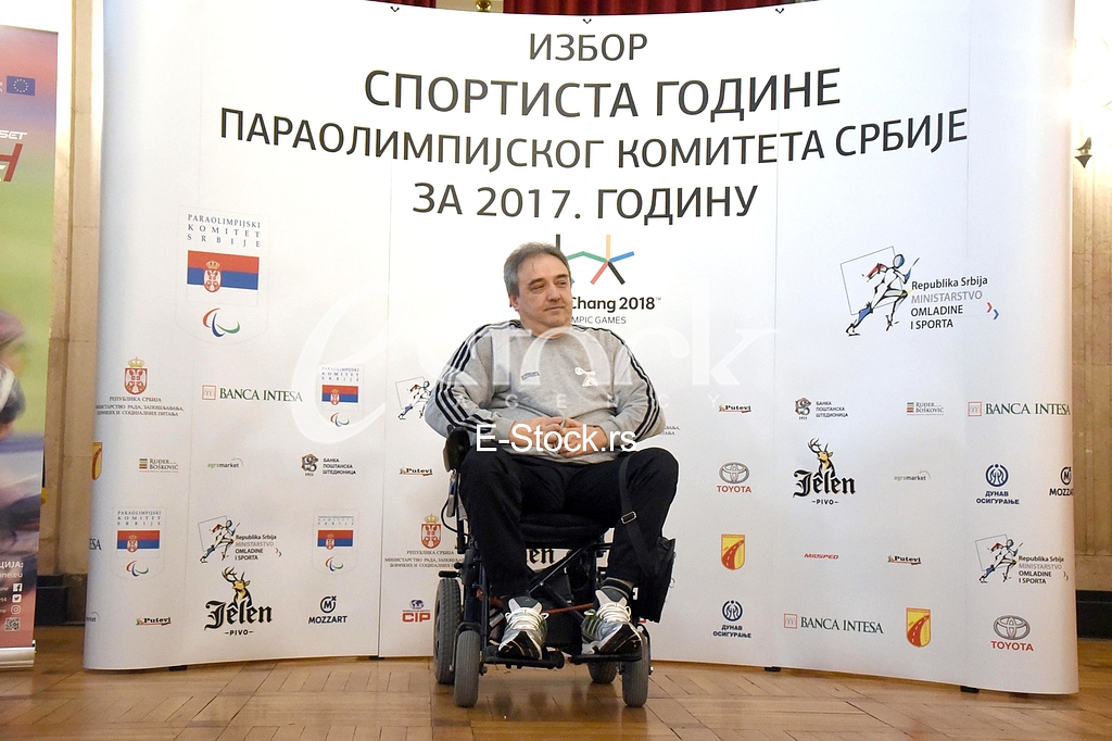 Selection of sportsmen of the year of the Paralympic Committee of Serbia for 2017