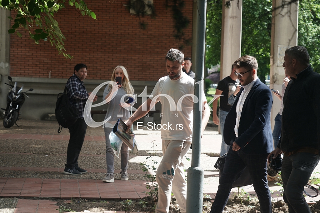 Marko Miljković odlazi sa sud