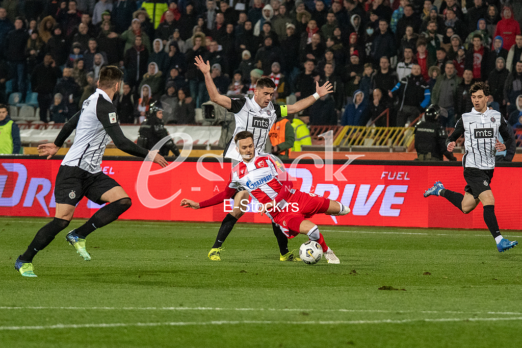 Fudbal - Super liga Srbije: Crvena zvezda - Partizan