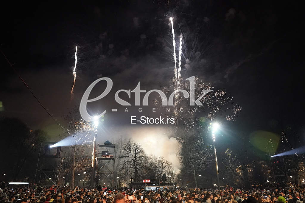 Vatromet  docek nove godine