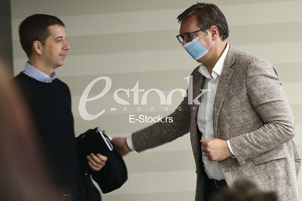 Marko Djuric i Aleksandar Vucic
