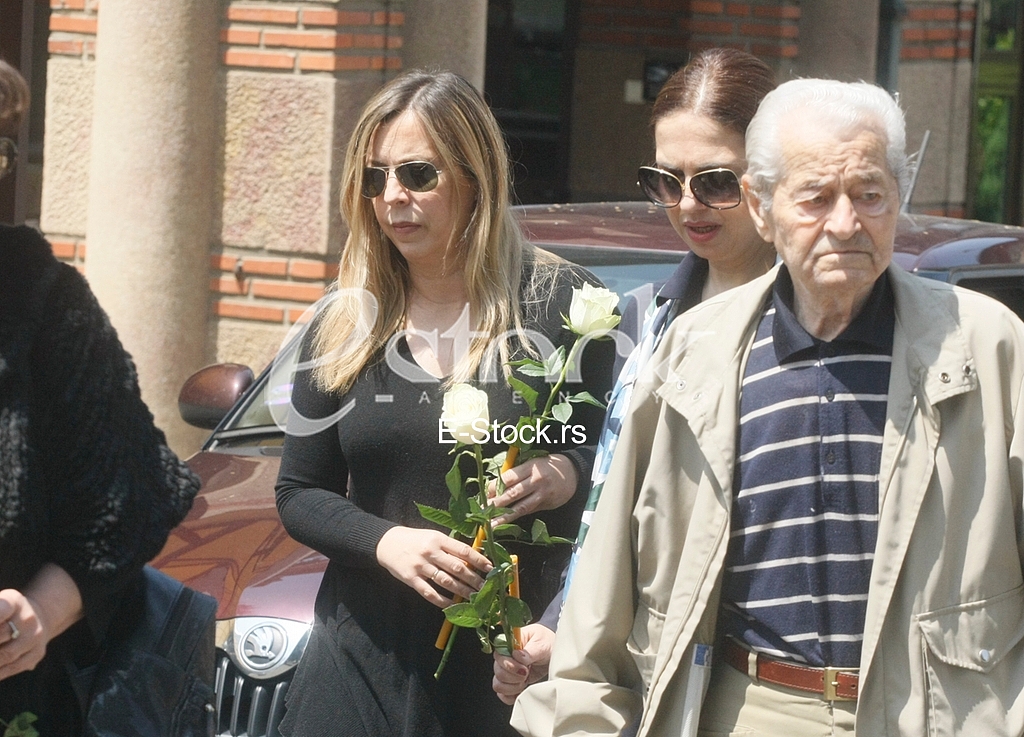 Funeral actor Velimir Bata Zivojinovic