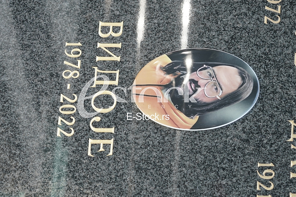 Vidoje Ristovic nadgrobna ploca