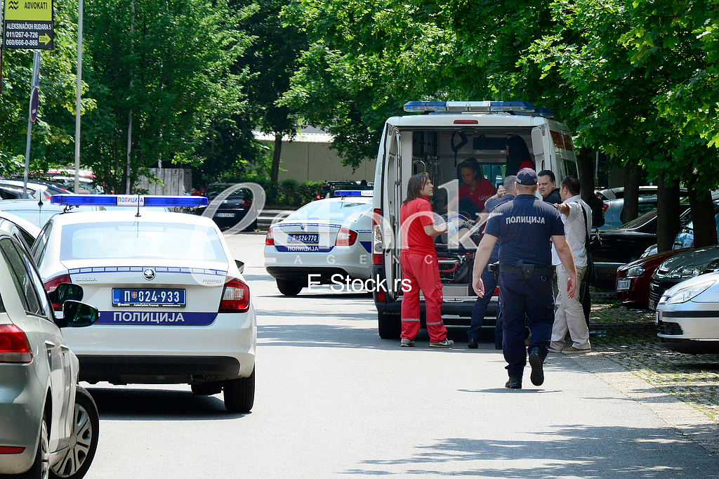 attempted murder in New Belgrade at the first Basic Court in Aleksinackih rudara street